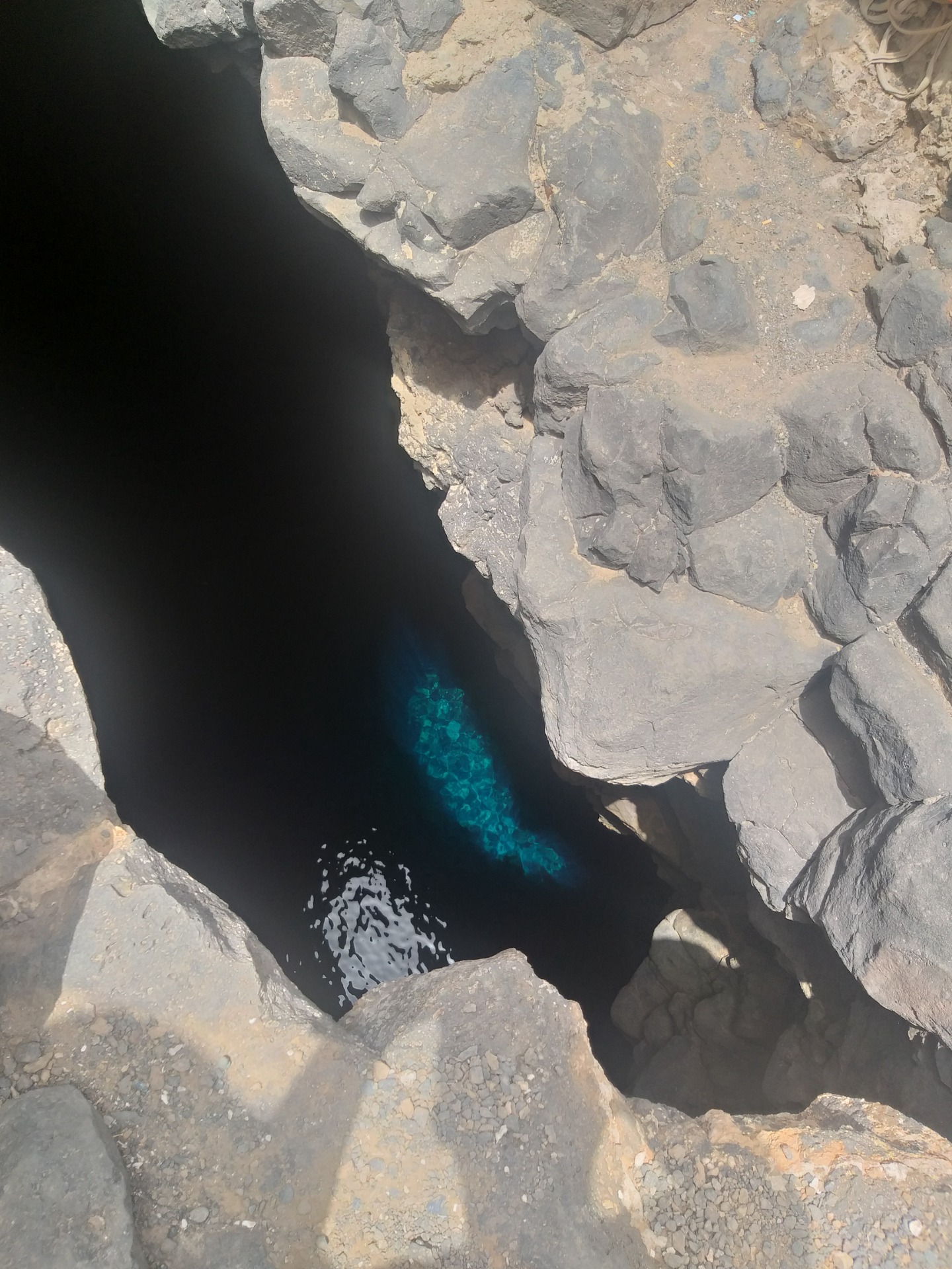 Gruta de Lava - Olho Azul - Julho de 2025