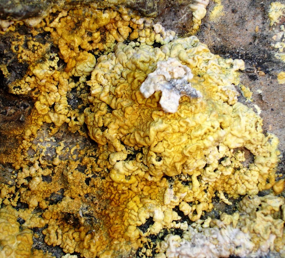 Enxofre, Copiapite - 12x12cm