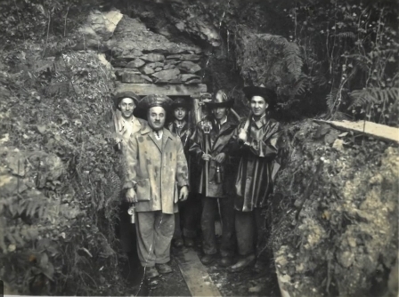 Entrada da mina da Malhada - Final do Séc. XIX - R. Vidal