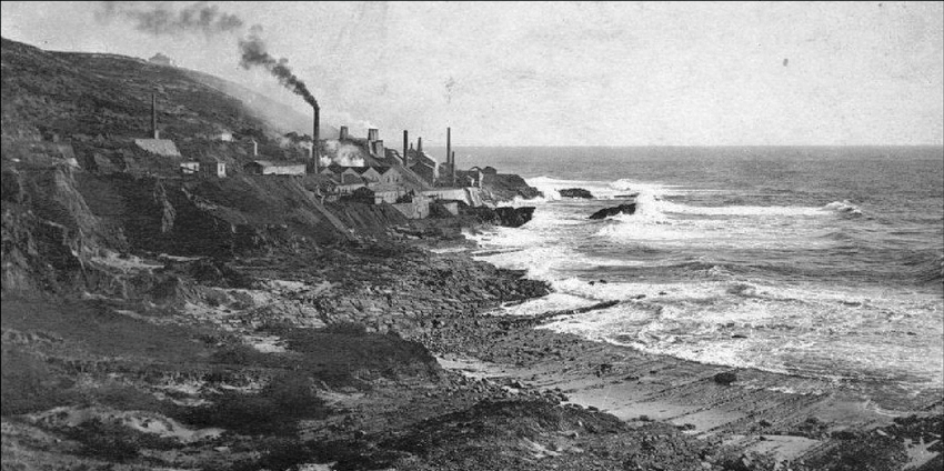 Mina Cabo Mondego - meados do Séc. XIX